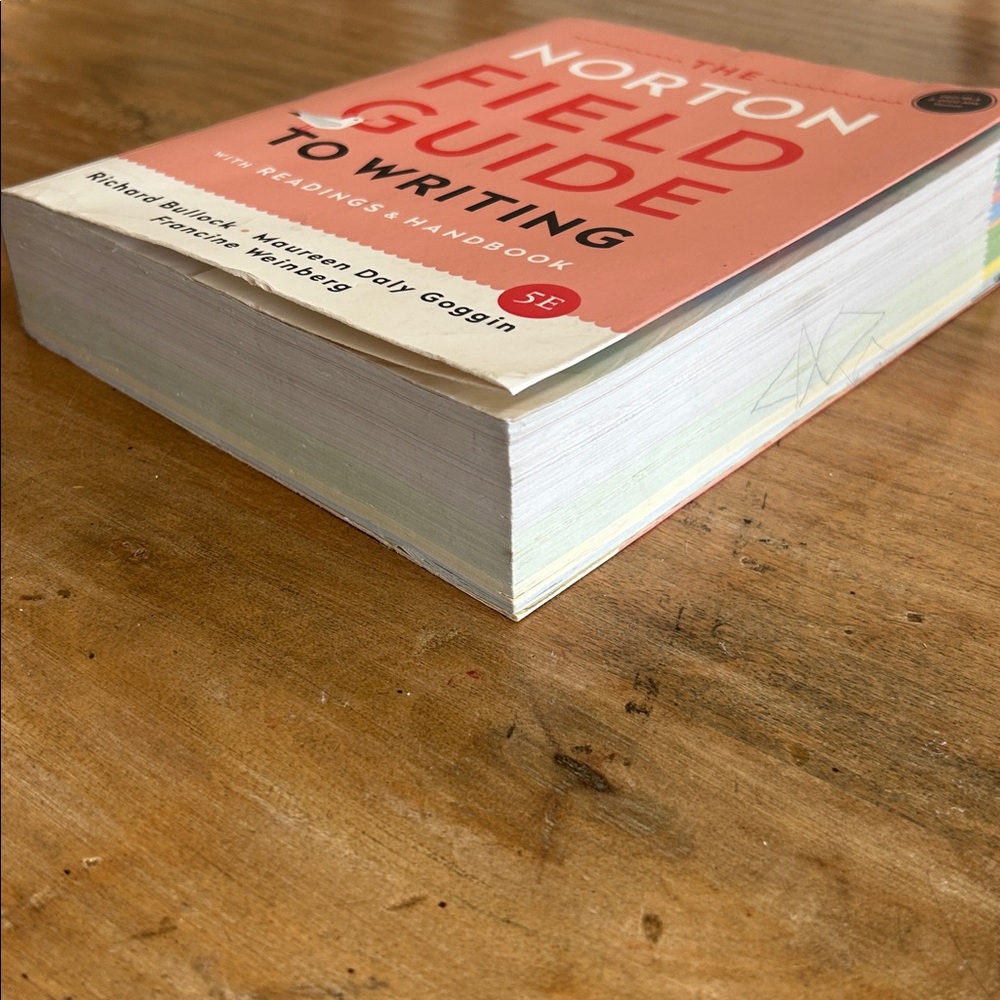 The Norton Field Guide to Writing with Readings and Handbook Fifth Edition - Picture 3 of 3